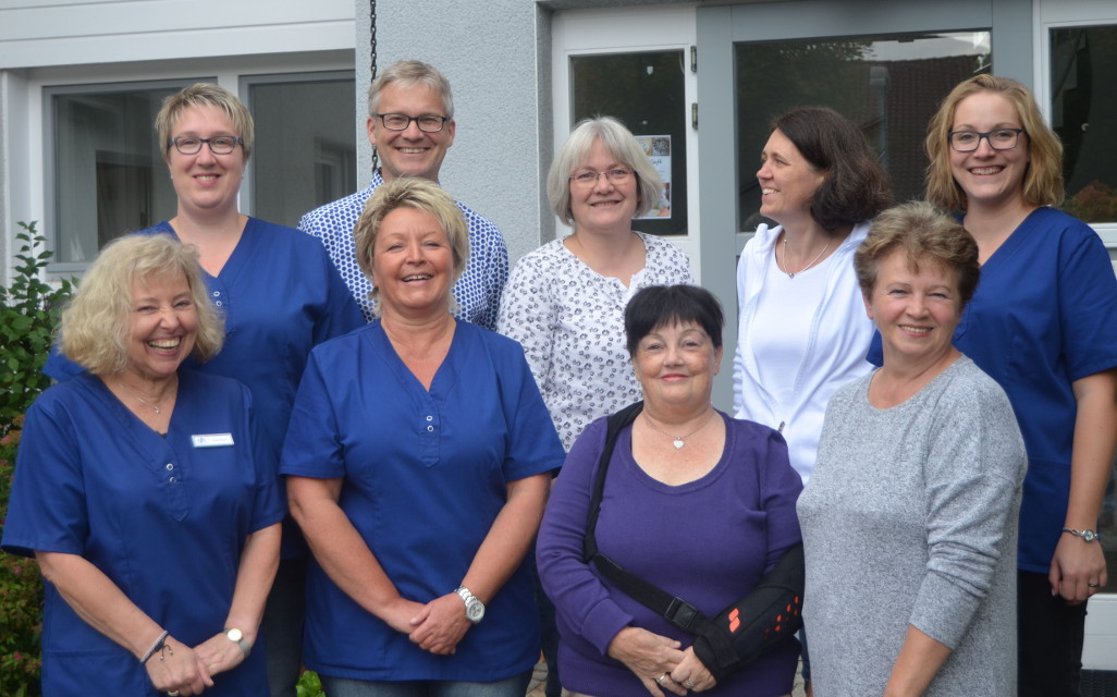 Zeigt das komplette Team